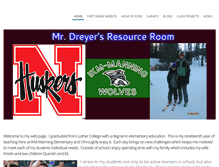 Tablet Screenshot of jaydreyer.weebly.com