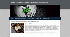 Desktop Screenshot of cupuacu.weebly.com