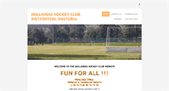 Desktop Screenshot of hollandiahockey.weebly.com