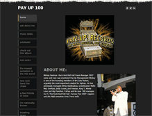 Tablet Screenshot of payup100.weebly.com