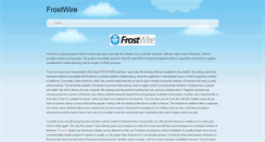 Desktop Screenshot of frostwirefree.weebly.com