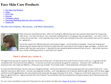 Tablet Screenshot of faceskincareproducts.weebly.com