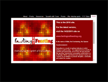 Tablet Screenshot of fastingnotfeasting.weebly.com