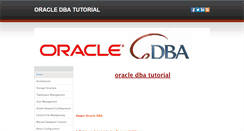 Desktop Screenshot of oracledbatutorial.weebly.com
