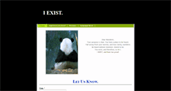 Desktop Screenshot of iexist.weebly.com