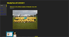 Desktop Screenshot of kidwellytownafc.weebly.com