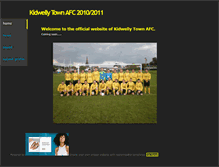 Tablet Screenshot of kidwellytownafc.weebly.com