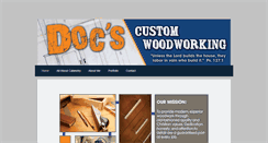 Desktop Screenshot of docswoodworking.weebly.com