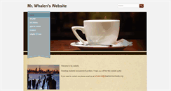 Desktop Screenshot of mrwhalenssite.weebly.com