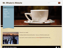 Tablet Screenshot of mrwhalenssite.weebly.com
