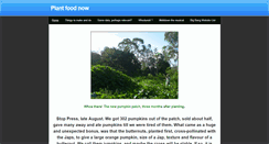 Desktop Screenshot of plantfoodnow.weebly.com