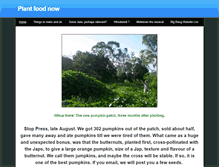 Tablet Screenshot of plantfoodnow.weebly.com