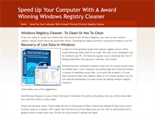 Tablet Screenshot of fast-windows-registry-cleaner.weebly.com