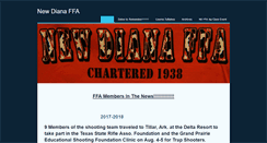 Desktop Screenshot of newdianaffa.weebly.com