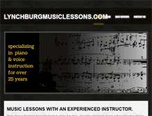 Tablet Screenshot of lynchburgmusiclessons.weebly.com