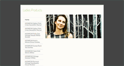 Desktop Screenshot of ladiesproductsnu9.weebly.com