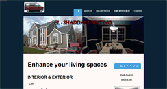 Desktop Screenshot of el-shaddaipainting.weebly.com