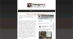 Desktop Screenshot of integracyfinancial.weebly.com