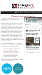 Mobile Screenshot of integracyfinancial.weebly.com