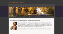 Desktop Screenshot of freegovernmentphone.weebly.com