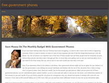 Tablet Screenshot of freegovernmentphone.weebly.com
