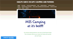 Desktop Screenshot of guildscamping.weebly.com