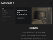 Tablet Screenshot of lannamations.weebly.com