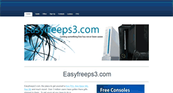 Desktop Screenshot of easyfreeps3.weebly.com