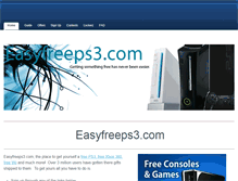 Tablet Screenshot of easyfreeps3.weebly.com