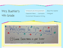 Tablet Screenshot of buehler.weebly.com
