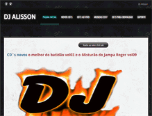 Tablet Screenshot of djalisson.weebly.com