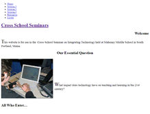 Tablet Screenshot of csseminars.weebly.com