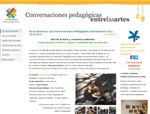 Tablet Screenshot of blogentrelasartes.weebly.com