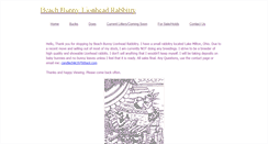 Desktop Screenshot of beachbunnyrabbitry.weebly.com