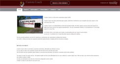 Desktop Screenshot of customcoach.weebly.com