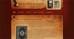 Desktop Screenshot of masterofmaryofburgundy.weebly.com