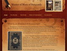 Tablet Screenshot of masterofmaryofburgundy.weebly.com