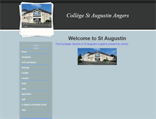 Tablet Screenshot of collegesaintaugustin.weebly.com