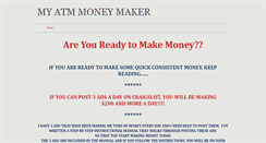 Desktop Screenshot of myatmmoneymaker.weebly.com