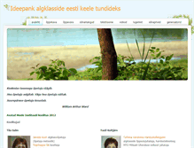 Tablet Screenshot of eestikeelekoolitus.weebly.com