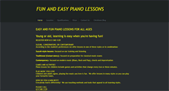 Desktop Screenshot of funandeasypianolessons.weebly.com