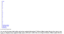 Desktop Screenshot of illinoisequinedirectory.weebly.com