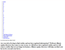Tablet Screenshot of illinoisequinedirectory.weebly.com