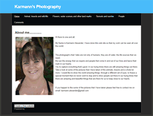 Tablet Screenshot of karmannsphotography.weebly.com