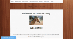 Desktop Screenshot of foxfirefarm.weebly.com