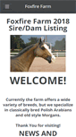 Mobile Screenshot of foxfirefarm.weebly.com