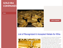 Tablet Screenshot of goldiracompaniesco.weebly.com
