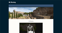 Desktop Screenshot of mrboxing.weebly.com