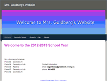 Tablet Screenshot of mrsgoldbergswebsite.weebly.com