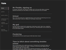 Tablet Screenshot of flubble.weebly.com